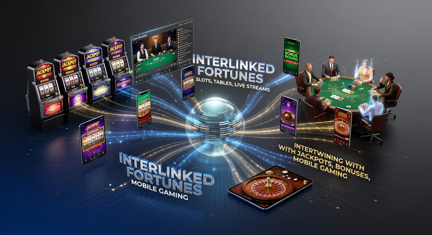 Live dealer at a blackjack table interacting with players, with slot jackpots and VIP bonus icons visible in the background stream