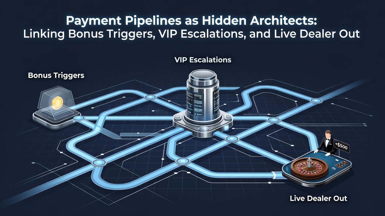 Live dealer mobile screen with overlaid payment confirmation and VIP progress indicators