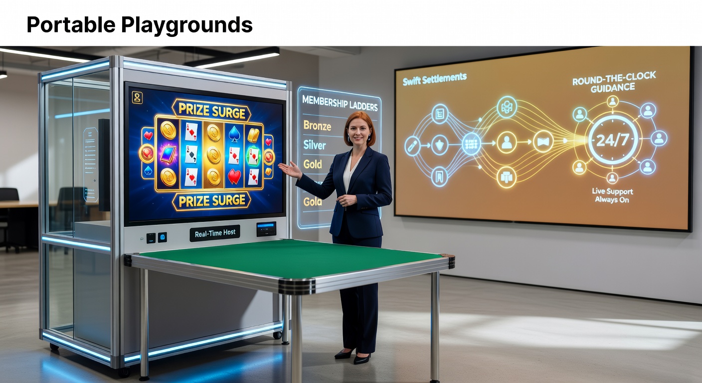 Mobile casino screen displaying aligned slot reels next to live card tables with real-time dealer feeds and progress ladders